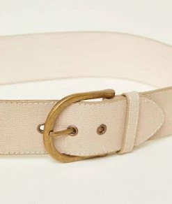Accessoires Prêt-à-porter | Ceinture à Double Boucle BEIGE CHINE | Etam Femme