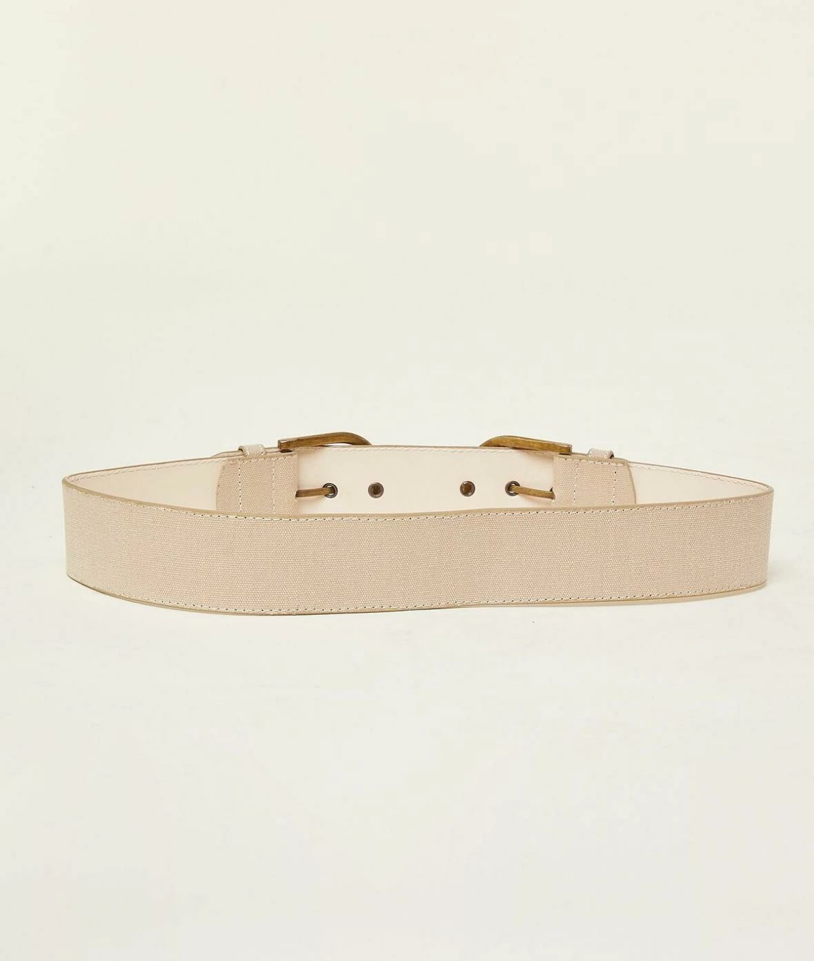 Accessoires Prêt-à-porter | Ceinture à Double Boucle BEIGE CHINE | Etam Femme – Image 3