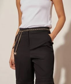 Accessoires Prêt-à-porter | Ceinture Chaîne à Nouer NOIR | Etam Femme