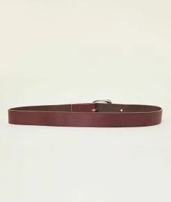 Accessoires Prêt-à-porter | Ceinture En Cuir BORDEAUX | Etam Femme