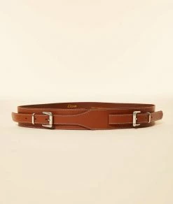 Accessoires Prêt-à-porter | Ceinture En Cuir CAMEL | Etam Femme