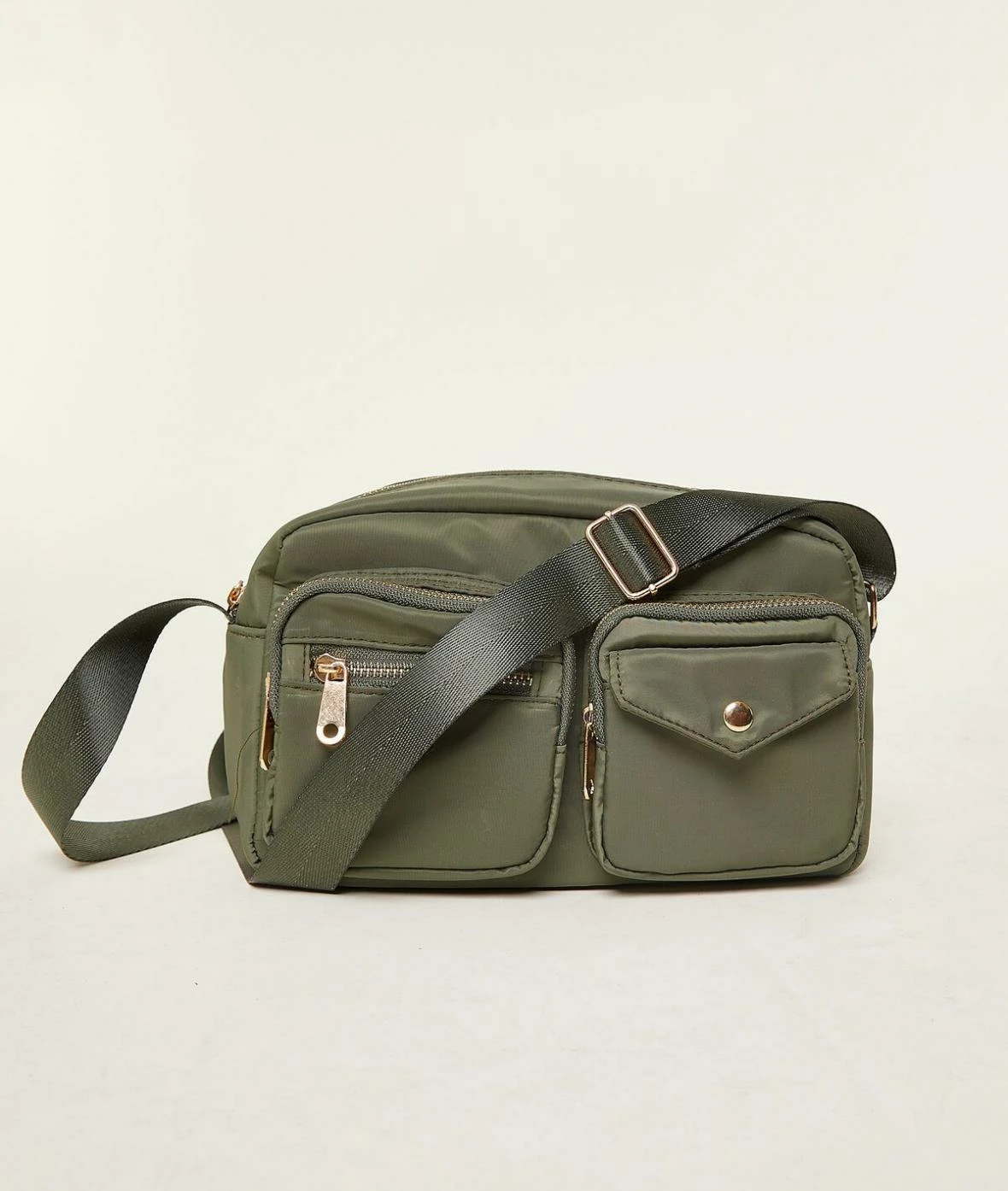 Accessoires Prêt-à-porter | Sac Bandoulière Avec Poches KAKI FONCE | Etam Femme – Image 2