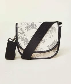 Accessoires Prêt-à-porter | Sac Bandoulière Imprimé ECRU | Etam Femme