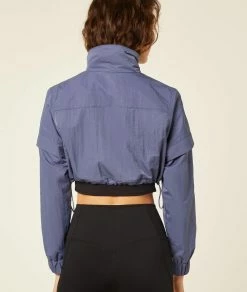 Athleisure : Active & Chill | Coupe Vent Court BLEU | Etam Femme