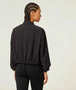 Athleisure : Active & Chill | Veste Courte Avec Poches NOIR | Etam Femme