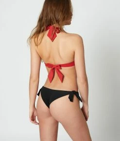 Bas De Maillots De Bain | Bikini Brésilien à Ficelles Maillot De Bain NOIR | Etam Femme