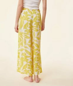 Bas De Pyjama | Pantalon De Pyjama 7/8 JAUNE ACIDULE | Etam Femme