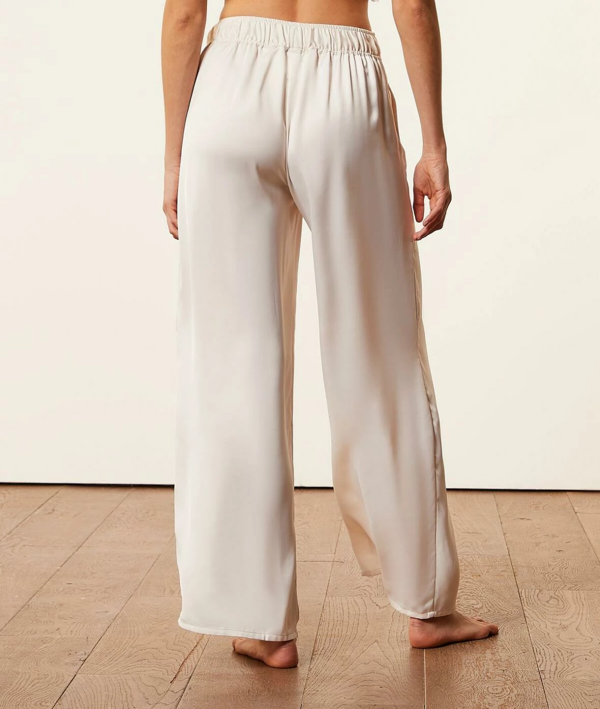 Bas De Pyjama | Pantalon De Pyjama Satiné ECRU | Etam Femme
