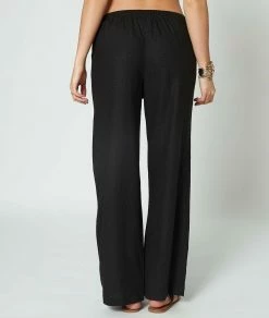 Beachwear | Pantalon Large NOIR | Etam Femme
