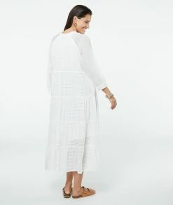 Beachwear | Robe Longue Boutonnée ECRU | Etam Femme