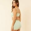 Brassières | Brassière Confort Optimal En Coton VERT | Etam Femme