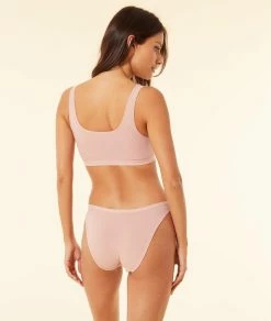 Brassières | Brassière Réversible En Coton Bio Extensible BLUSH | Etam Femme