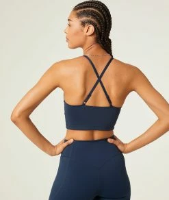 Brassières De Sport | Brassière De Sport Col Montant MARINE | Etam Femme