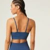 Brassières De Sport | Brassière De Sport Décolleté Triangle – Maintien Médium BLEU | Etam Femme