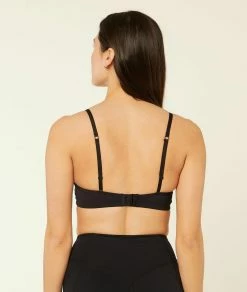 Brassières De Sport | Brassière De Sport Décolleté Triangle – Maintien Médium NOIR | Etam Femme