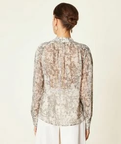 Chemisiers & Blouses | Chemisier Transparent KAKI CLAIR | Etam Femme