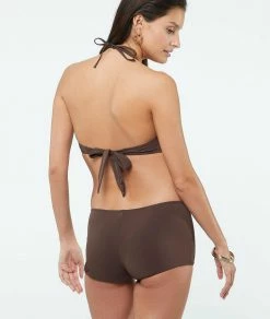 Collection San Francisco | Boyleg Maillot De Bain CHOCOLAT | Etam Femme
