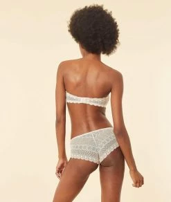 Culottes En Dentelle | Shorty En Dentelle ROSE POUDRE | Etam Femme