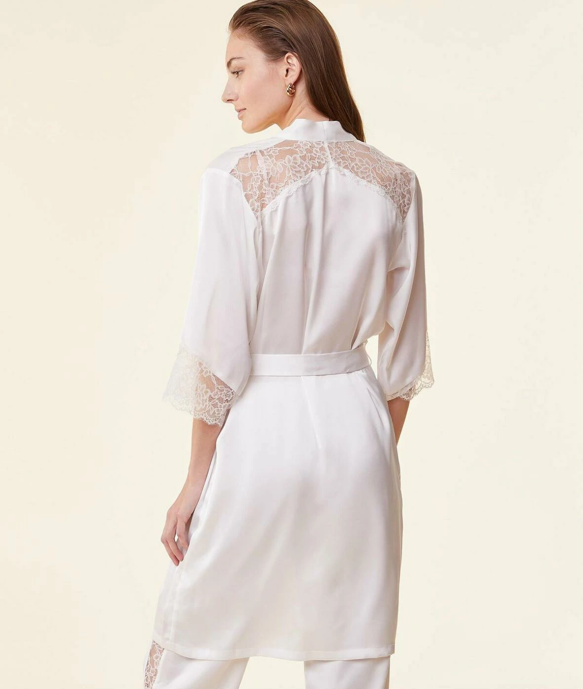 Déshabillés & Kimonos | Déshabillé Détails Dentelle PERLE | Etam Femme