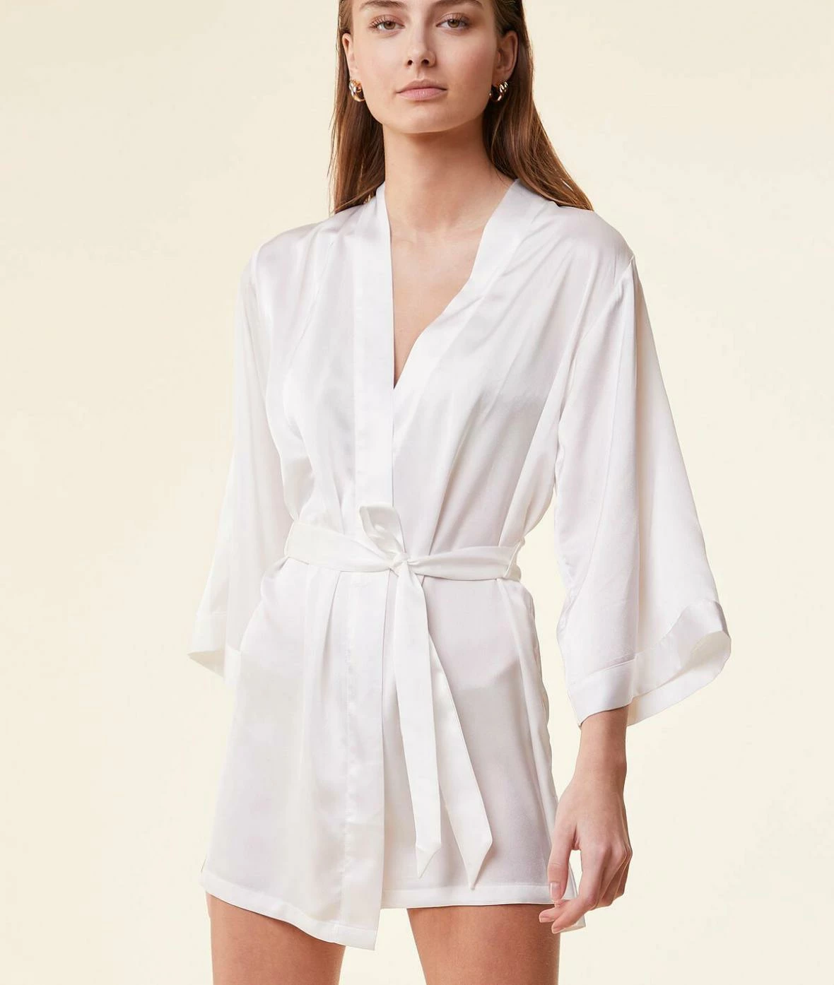 Déshabillés & Kimonos | Déshabillé Dos Dentelle PERLE | Etam Femme – Image 3