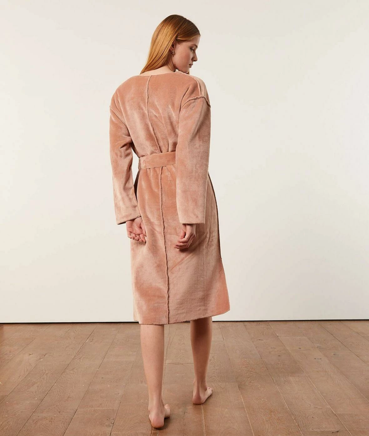 Déshabillés & Kimonos | Déshabillé Velours Intérieur Fausse Fourrure MARRON | Etam Femme