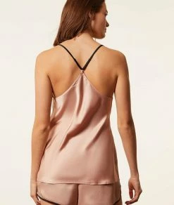 Hauts De Pyjama | Caraco Détails Liens BLUSH | Etam Femme