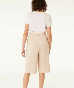 Jupes & Shorts | Bermuda Large BEIGE CHINE | Etam Femme