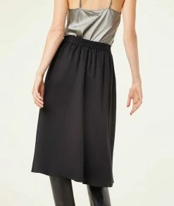 Jupes & Shorts | Jupe Midi évasée NOIR | Etam Femme