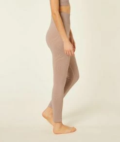 Leggings & Shorts De Sport | Legging De Sport Sans Coutures TAUPE | Etam Femme