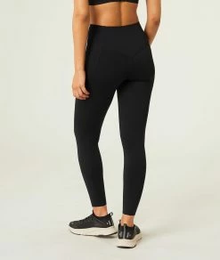 Leggings & Shorts De Sport | Legging Effet Ventre Plat NOIR | Etam Femme