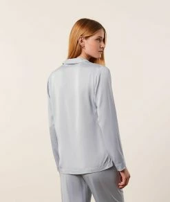 Les Pyjamas | Chemise De Pyjama Satinée OXYGENE | Etam Femme