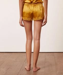 Les Pyjamas | Short En Soie OR | Etam Femme