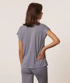Les Pyjamas | Top à Manches Courtes MARINE | Etam Femme