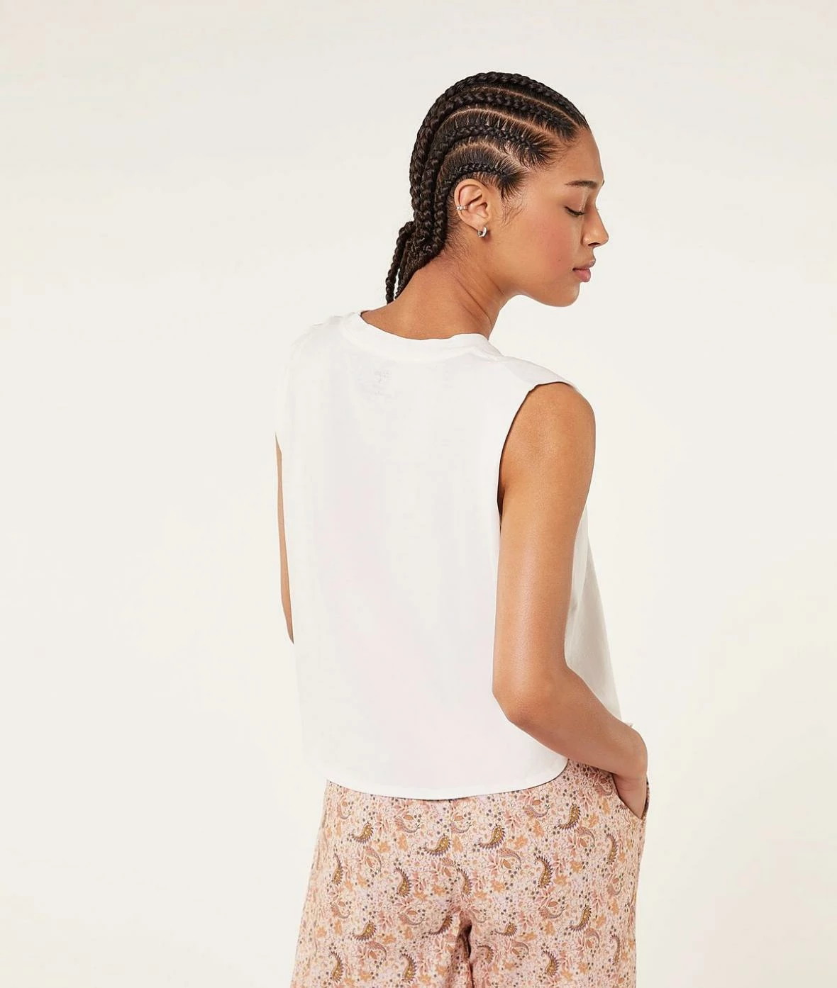 Les Pyjamas | Top Manches Courtes En Coton ECRU | Etam Femme