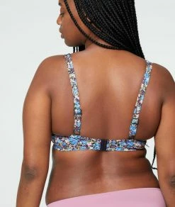 Maillots De Bain Effet Ventre Plat | Triangle Foulard Avec Armatures Maillot De Bain MULTICOLORE | Etam Femme