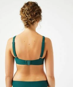 Maillots De Bain Exclus Web | Haut De Maillot De Bain Post-mastectomie Brassière VERT SAPIN | Etam Femme