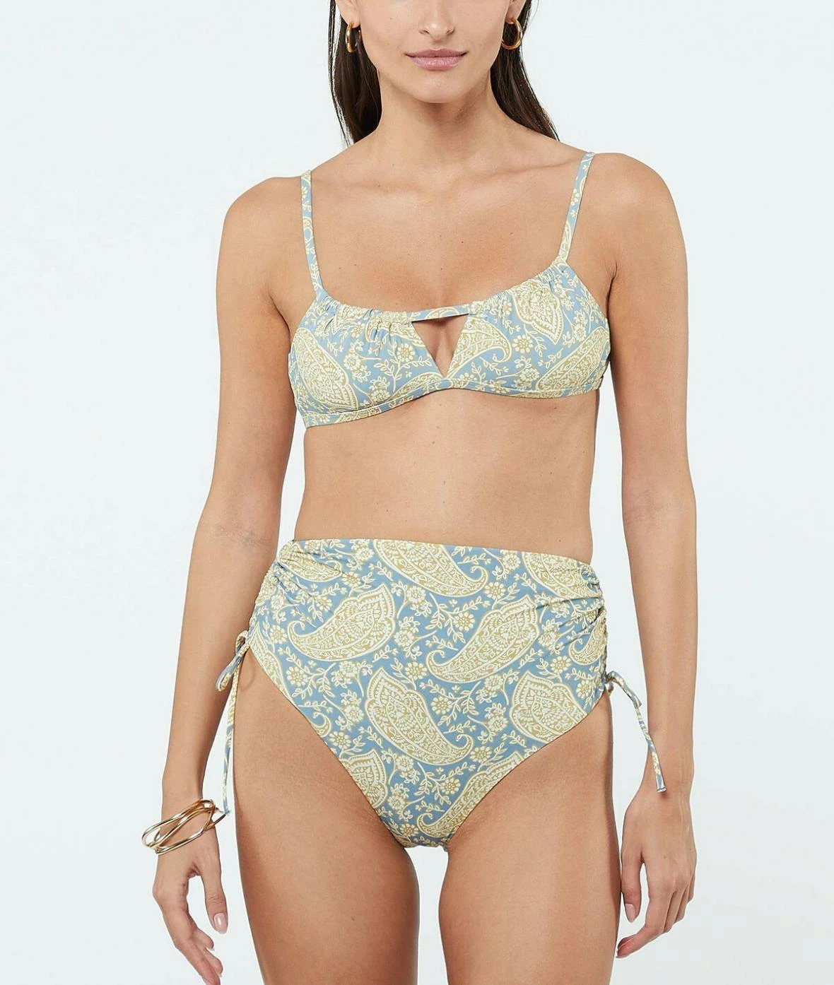 Maillots Femme : 2 Pièces & Bikinis | Bandeau Sans Armatures Maillot De Bain BLEU | Etam Femme – Image 4