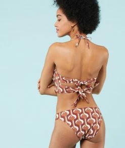 Maillots Femme : 2 Pièces & Bikinis | Culotte Bikini Imprimée Maillot De Bain MULTICOLORE | Etam Femme