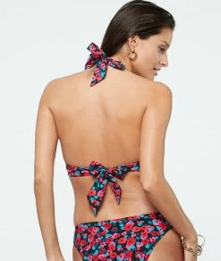 Maillots Femme : 2 Pièces & Bikinis | Triangle Foulard Sans Armatures Maillot De Bain MULTICOLORE | Etam Femme