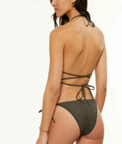 Maillots Femme : 2 Pièces & Bikinis | Triangle Multi-liens Sans Armatures Maillot De Bain MULTICOLORE | Etam Femme