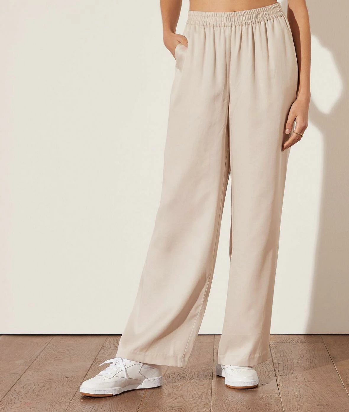 Pantalons & Jeans | Pantalon Coupe Large GRIS/BLANC | Etam Femme – Image 2