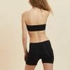 Premiers Soutiens-gorge Pour Ado | Bandeau Sans Armatures En Coton Bio Extensible NOIR | Etam Femme
