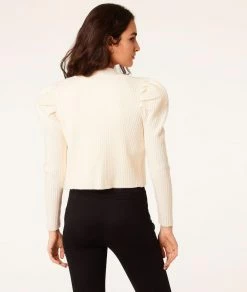 Pulls & Gilets | Gilet En Maille BLANC | Etam Femme