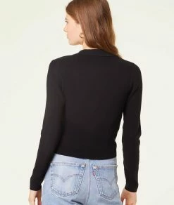 Pulls & Gilets | Gilet En Maille Col V NOIR | Etam Femme