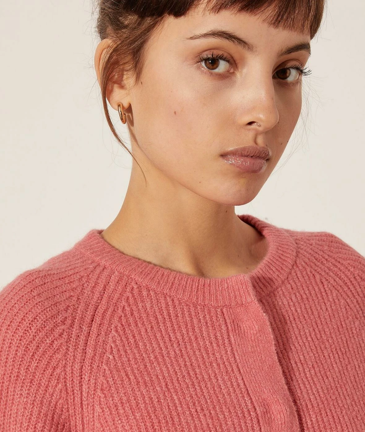 Pulls & Gilets | Gilet En Maille ROSE | Etam Femme – Image 4