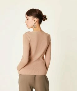 Pulls & Gilets | Pull Col Bateau CAMEL | Etam Femme