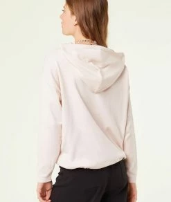 Pulls & Gilets | Sweat à Capuche En Maille VIEUX ROSE | Etam Femme