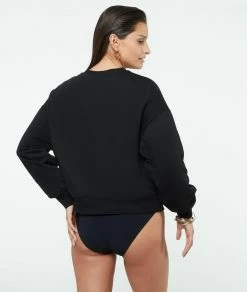 Pulls & Gilets | Sweat "Holiday" NOIR | Etam Femme