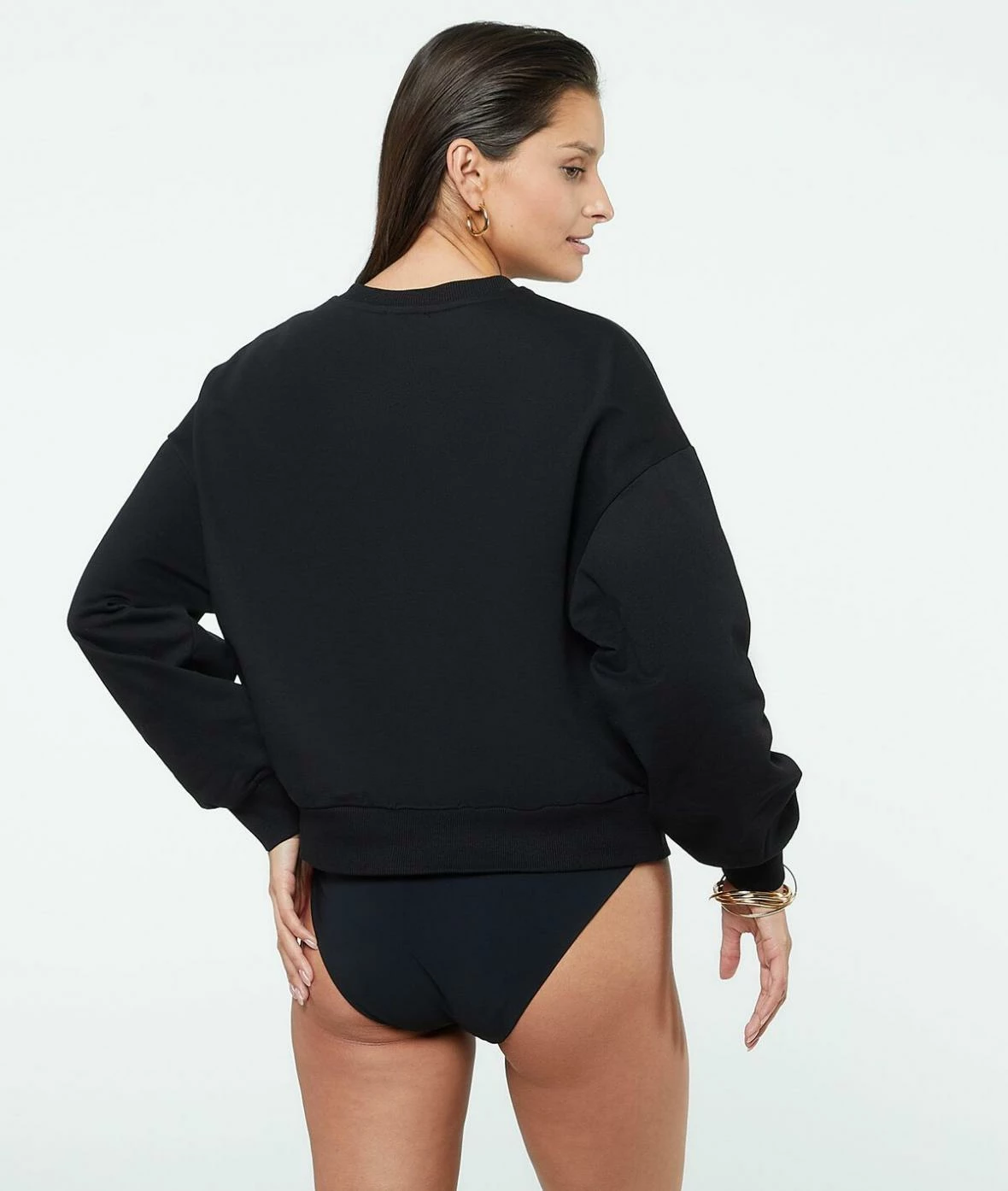 Pulls & Gilets | Sweat "Holiday" NOIR | Etam Femme