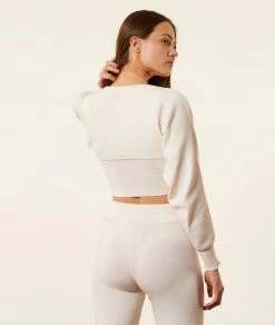 Pyjamas éco-responsables | Chauffe épaule ECRU | Etam Femme